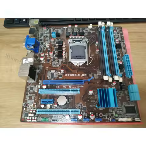A+For ASUS P7H55-M-DP Motherboard LGA1156 DDR3 8GB H55 VGA DVI