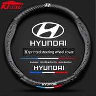 【Round & D-type】Hyundai Car Steering Wheel Cover Comfortable and Non-slip For Hyundai Stagazer X Cre