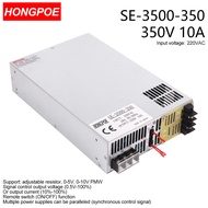 3500W 350V Power Supply 0-5V Adjustable Power 350VDC AC-DC 0-5V Analog Signal Control SE-3500-350 Po