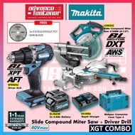 MAKITA 40Vmax XGT Cordless Combo ( DF001GD201 Cordless Driver Drill + LS002GZ Cordless Slide Compoun