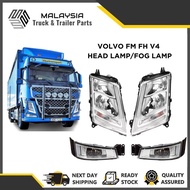 VOLVO FM FH V4 Version 4 Head Lamp Bumper Fog Lamp Bumper Lamp 1 Lamp 2 Lamp LED 1 Bulb 2 Bulb Lori 
