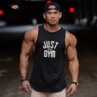 Muscle Guys New Fashion Men Fitness Singlet Sleeveless Shirt Cotton Brand Undershirt Vest Gyms Bodyb