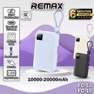 【3C Certified】Remax FC-13 10000mAh Powerbank 22.5W Fast Charging Powerbank 20000mAh Remax