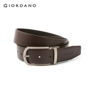 Giordano Official เข็มขัดผู้ชาย เข็มขัดหนัง เข็มขัดแฟชั่นผช 76132521