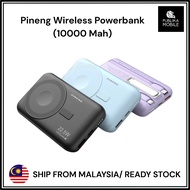 [PM] Pineng PN-701PD 22.5W Fast Charge Magnetic Wireless Powerbank Stand & Built-in Cables