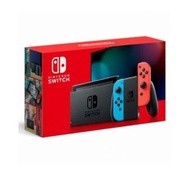 Nintendo Switch body battery improvement neon blue + brain training + ring fit + title pack case