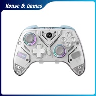 Aolion K10 Game Controller and Charging Base Hall Effect Controller for Switch/PC/iOS/Android