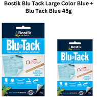 Bostik Blu Tack Large Color Blue + Blu Tack Blue 45g