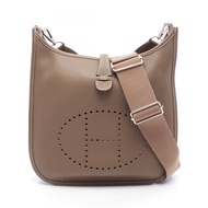 【二手】愛馬仕 HERMES 單肩背包 Evelyne 3 Trois PM Etoupe Etoupe 其他 Evelyne 3PM Etoupe 女士二手 A