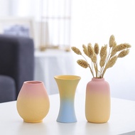 JH Nordic Gradient Ceramic Vase Simple Modern Home Living Room Dining Table Decoration Ornaments