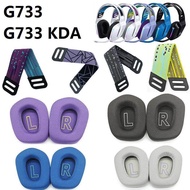 Earphone Case Suitable for Logitech Logitech G733/G733 KDA Headset Gaming Earphone Earmuffs Sponge C