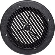 Valterra A10-3356VP Black Rotating Heat and A/C Register (4" ID, 7" OD)