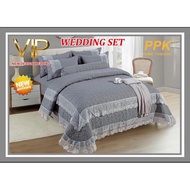 high quality  cadar Readystock ( ( Set Cadar Pengantin Beropol Set 7 IN 1 Ropol Cadar 6 IN 1 Pengant