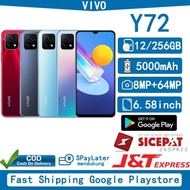 [ Best Quality] Vivo Y72 5G Ram 12Gb Rom 256Gb Smartphone 6.58 Inci Hp