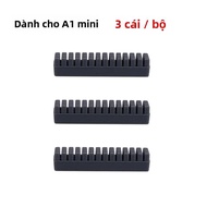 Vòi Phun Silicon Bàn Chải Cho Bambu Phòng A1 & A1 Mini 3D Máy In Hotbed Gắn Vệ Sinh Chà Dụng Cụ Tươn