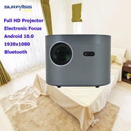 โฮมเธียเตอร์ Android 10.0 4K ถอดรหัส WIFI Bluetooth รีโมทคอนโทรลอิเล็กทรอนิกส์ Corr 1920x1080P โปรเจ