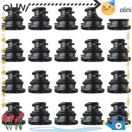 OLINI 20Pcs Drain Plug, Plastic Black Oil Drain Plug, Car Accessories Parts 06L103801 06L-103-801 Dr