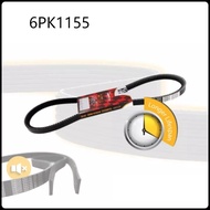 Gaido Fan Belt 6PK1155 - Perodua Axia / Bezza 1.0 Tali Kipas Kereta