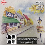 3D Digital Advertising Bag Printing Paint Source Eco-friendly Canvas Gift White Digital Print Pure C