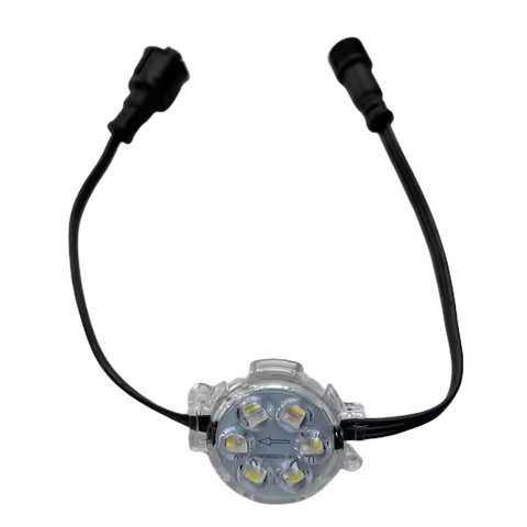 TM1814 UCS2904 IC RGBW LED Dot pixel light DC24V One Piece with 13.5mm/xConnect Pigtails 40mm IP68 1