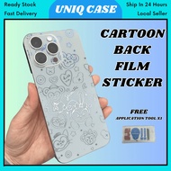 Oppo A1 A1x A2 A2x A3 A3x A5 Pro Find X5 X6 X7 X8 Pro Lite Ultra N2 N3 N5 Flip 5G Cartoon Back Film