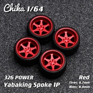 Chika 326Power Yabaking Spoke 1P Series Model Car Wheels Custom (In Stock)