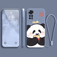 Casing xiaomi Redmi NOTE11 PRO 4G 5G Lucky Panda soft phone case cover