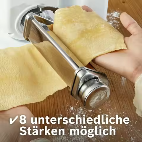 2024 Bosch Pasta Roller Attachment Kitchen Mixer MUM2&$4&5, Pasta Sheet Roller, Spaghetti & Fettucci