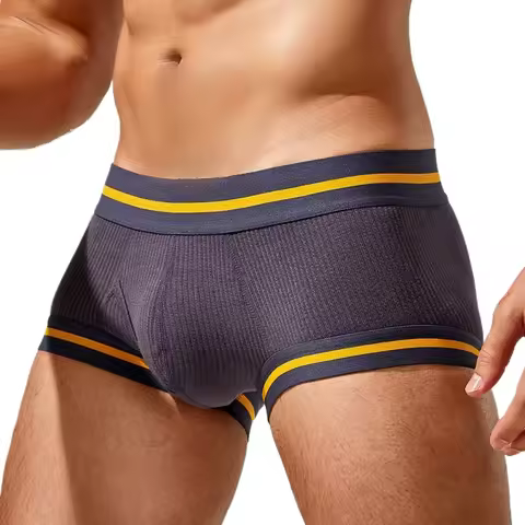 Simple, new seven-color men's underwear, men's boxers, boxers