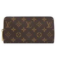 Louis Vuitton LV M42616 ZIPPY 新版經典老花拉鍊長夾.咖