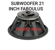 Speaker Subwoofer 21 Inch Acr Faboulus original