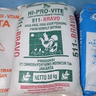 Pakan ayam 511 bravo 50kg