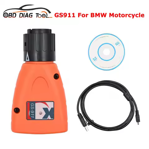 New GS-911 V1006.3 Emergency OBD Diagnostic Scanner Tool For BMW Motorcycles GS911 Engine Analyzer