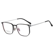 Retro myopia glasses with large frame polygonal aviation 87019
