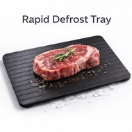 Rapid Defrost Thawing Tray Aluminum Defrost Plate Frozen Food Tray Kitchen Gadget No Electricity