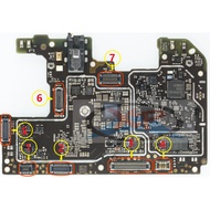 REDMI 9T FPC LCD CONNECTOR ON BOARD