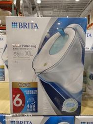 好市多代購Brita 純淨濾水壺3.5公升 附六入Universal濾芯