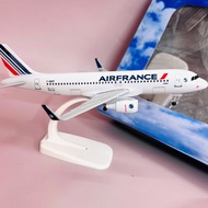 Air France Airbus A320 Civil Aviation Plane Model High Quality Alloy 1:400 Scale