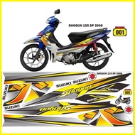 ◬ ۩ ✸ Suzuki shogun Variation striping/decal shogun 125 sp/shogun sp Motorcycle Variation sticker