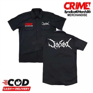 KEMEJA PDH/WORKSHIP SERVICE SHIRT/ JASAD BAND/ LOCAL/ HARD MUSIC/ DISTRO