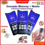 Pocophone X6 X6 Pro F6 F6 Pro Ceramic BlueRay Matte Tempered Glass Screen Protector