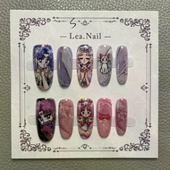 [Sailor Moon 02] Pain Nail Wearing Nail Two-Dimensional Anime Manicure Valley Merchandise Printing