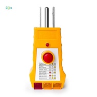 Outlet Tester for Grounding Products, Outlet Tester with GFCI, Electrical Receptacle Tester, Plug Te