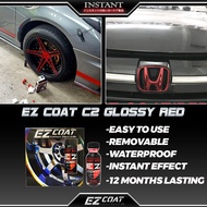 RED CHROME COLOUR PAINT (EZ COAT C2 GLOSSY RED)