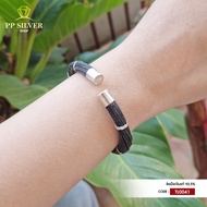 กำไลหางช้าง ประดับเงินแท้ 92.5% TL0037-TL0042