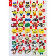 Jibits Pvc Minion , Spongebob , Minecraft ,Roblox