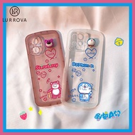 Case OPPO Reno 7Z 5G Case OPPO Reno6Z 5G Case OPPO Reno 7 5G Reno 6 5G Reno 5 Reno 5Z 5G Reno 2F Reno 2Z Reno 7 Lite 6 Lite Cute Cartoon Pattern Clear Phone Case with Accessories