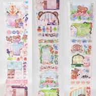 Cute Pink Bunny &amp; Bear 100 Cm Washi Sampler 