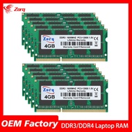 หน่วยความจำ DDR2 DDR4 DDR3 2G 4GB 8GB 16GB 1333 1600Mhz DDR4 2666 Memoria Memoria Ddr3หน่วยความจำป๊อป SODIMM 4GB Ram 8GB