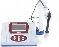 Fristaden Lab Benchtop pH Meter – High-Accuracy (0.01 pH) | 6501 Upgraded Glass Electrode | Digital 